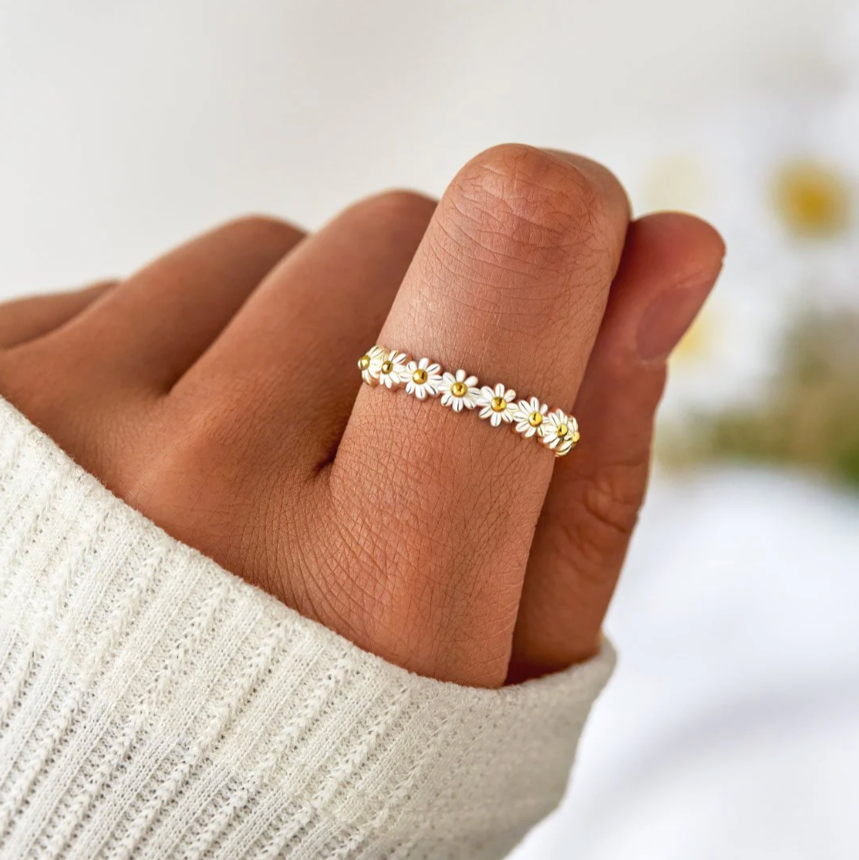 Gänseblümchen Ring