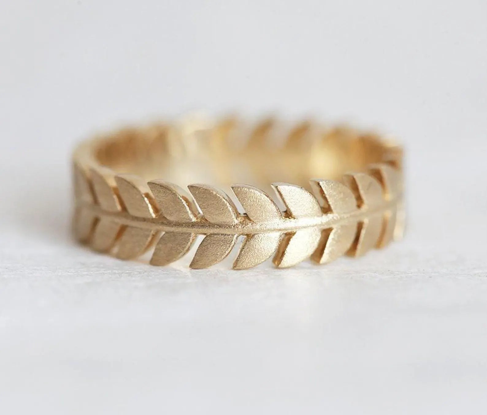 Blatt Ring