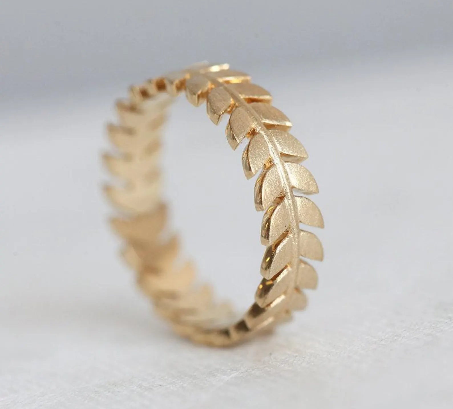 Blatt Ring