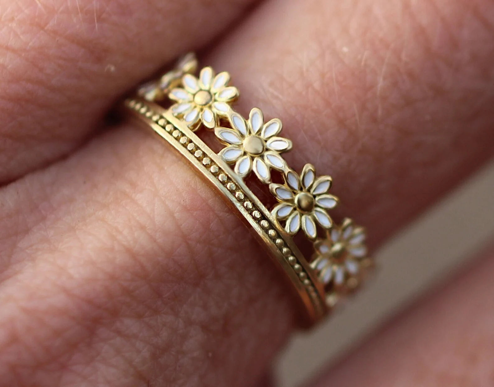Gänseblümchen Ring
