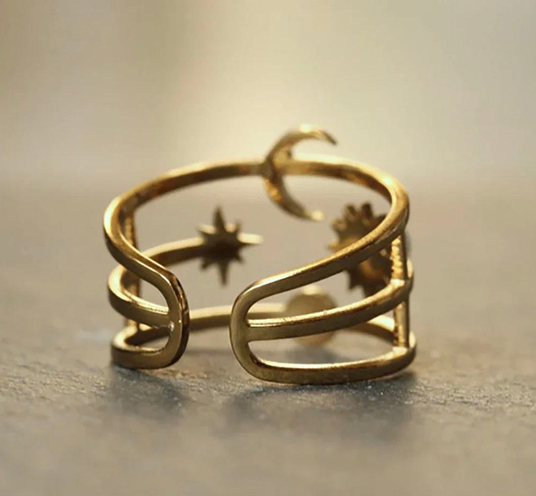 Sonne und Mond Ring