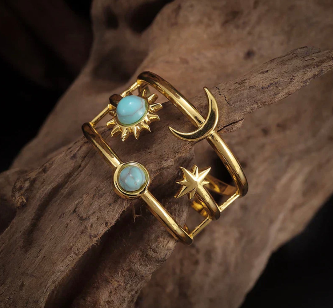 Sonne und Mond Ring