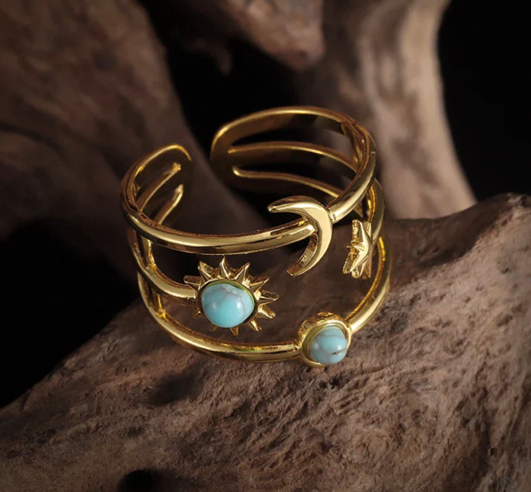 Sonne und Mond Ring