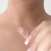 Pfoten Schmuckset Silber